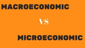 Macroeconomic and microeconomic