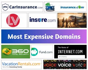 Most Expensive Domains
