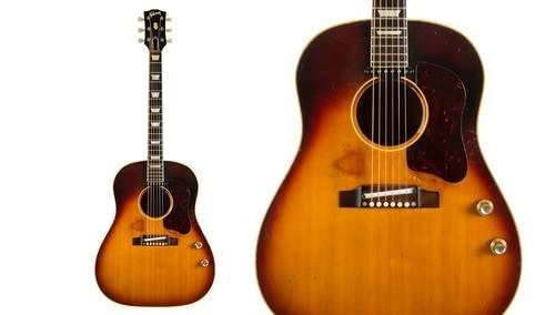 John Lennon’s 1962 Gibson J – 160E Acoustic - Electric