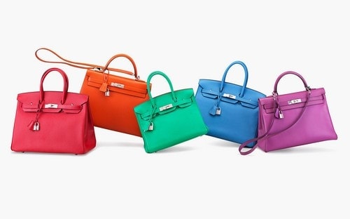 Most Expensive Handbags - Hermes Exceptional Collection Shiny Rouge H Porosus Crocodile 30 cm Birkin Bag