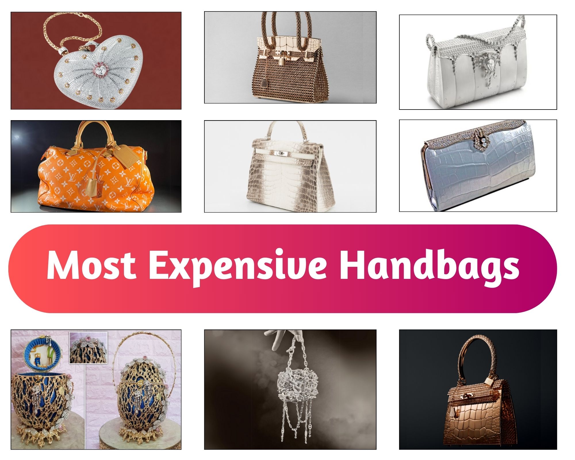 10 Most Expensive Handbag Brands in The World! | Luxury handbag brands, Most  expensive handbags, Expensive handbags