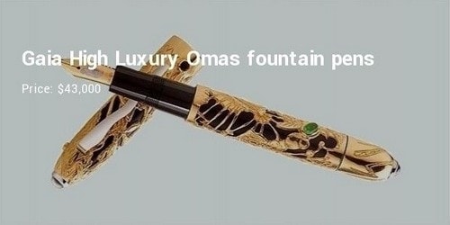 #13. Gaia High Luxury Omas Fountain Pen