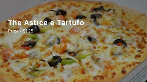 #11. The Astice E Tartufo Pizza