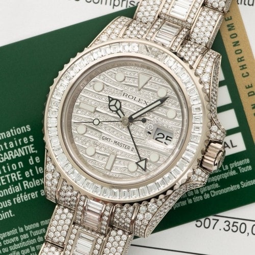 #13. Rolex GMT Master II Ice