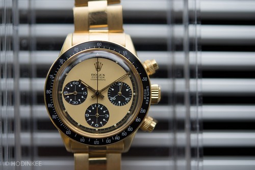 #4. 1969 Paul Newman Rolex Daytona “The Legend”