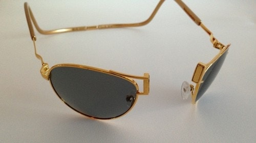 #5. CliC Gold 18 Carat Gold Sports Sunglasses