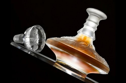 #5. The Macallan 64 in Lalique Cire Perdue Expensive Whiskey