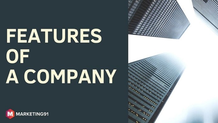 16 Important Features of a Company