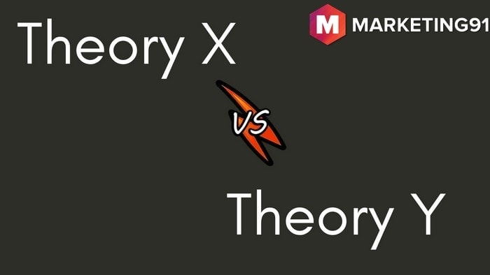 Difference between Theory X and Theory Y