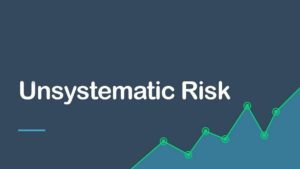 What is unsystemic risk