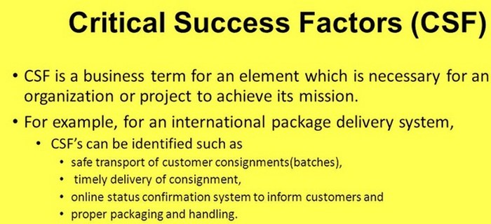 Guide To Understanding Critical Success Factors - 1