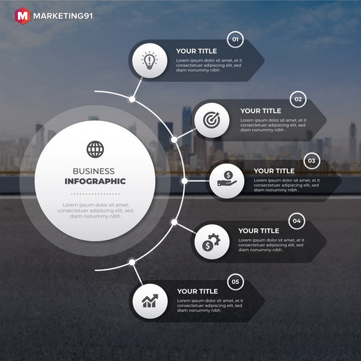 Marketing Infographic Template