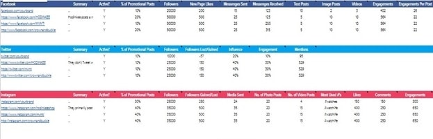 Social Media Competitor - 2