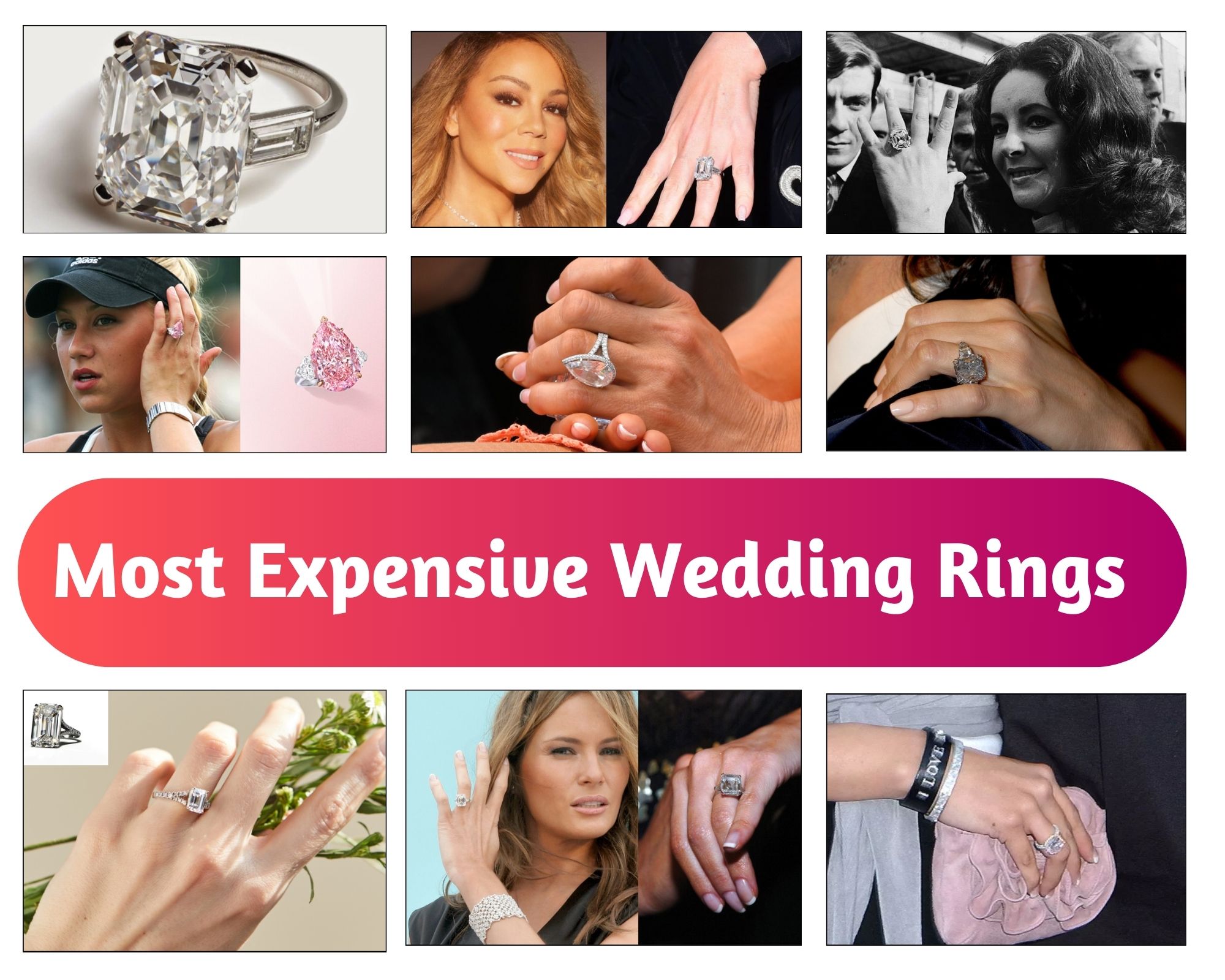 This is the most expensive celebrity wedding ring! - Esposa