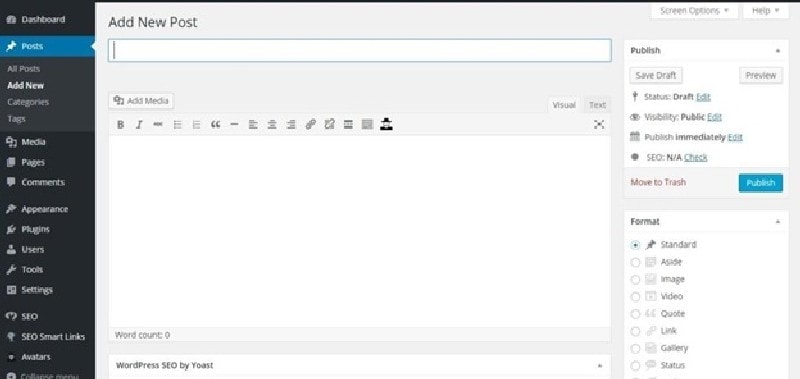 Step 5 Write your first post - 2
