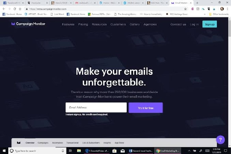 Campaign Monitor - Alternatives of MailChimp 