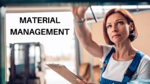 What is material management