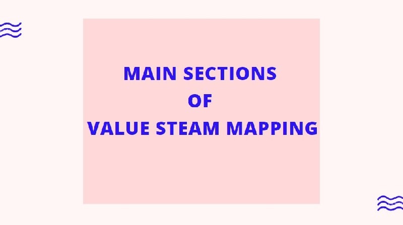 Main Sections of Value Steam Mapping