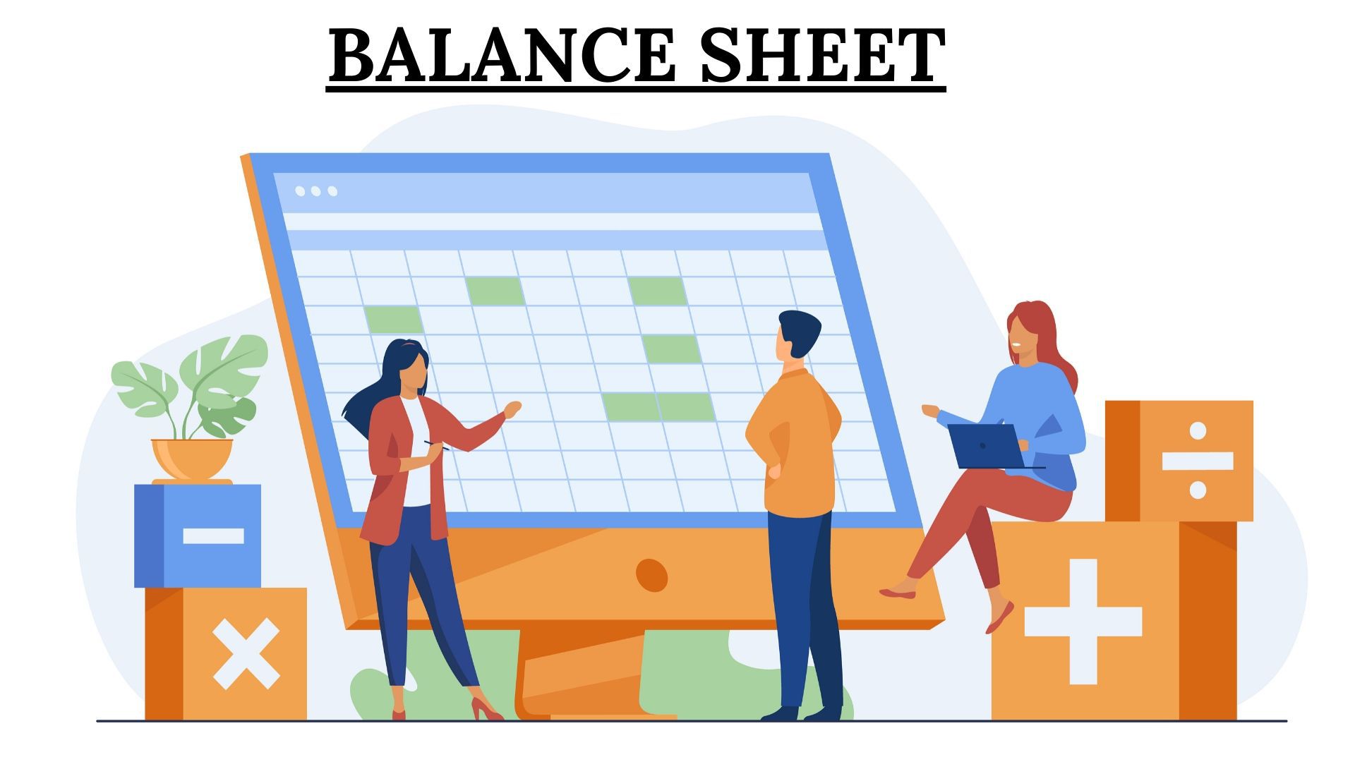 What is on a balance sheet