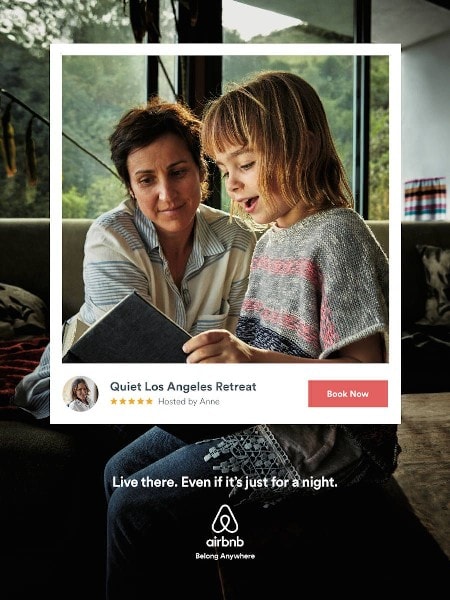 Airbnb Live there ads