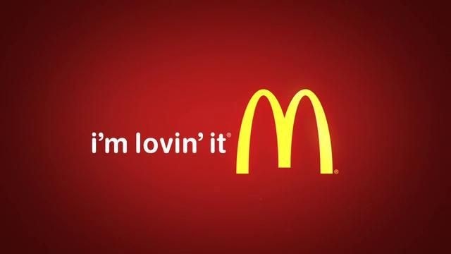 McDonald's – I'm Loving It.