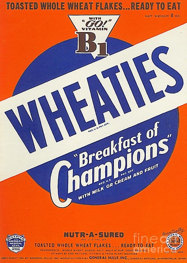 Wheaties – The Breakfast of Champions