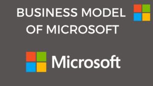 Business Model of Microsoft