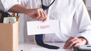 How to quit a job