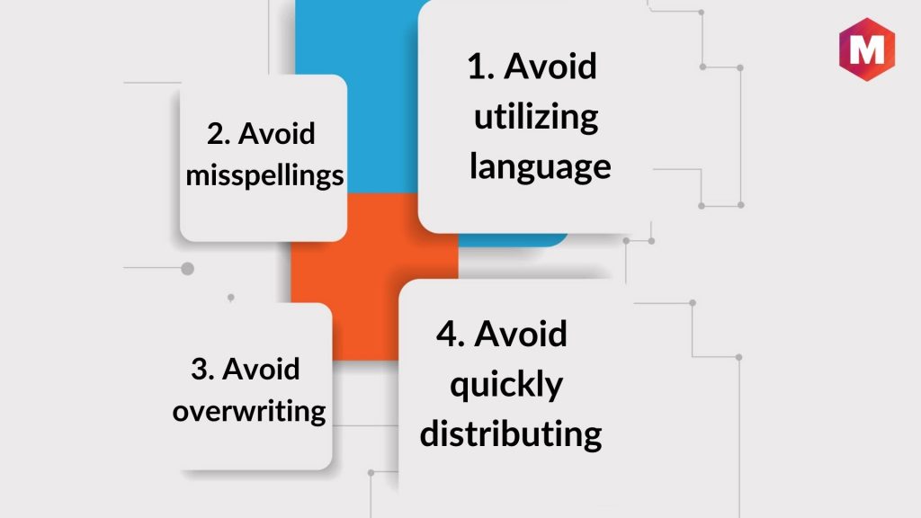 Things to Avoid in Professional Written Communication