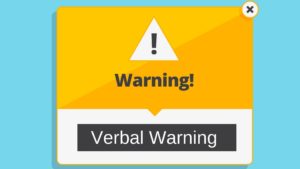 Verbal Warning