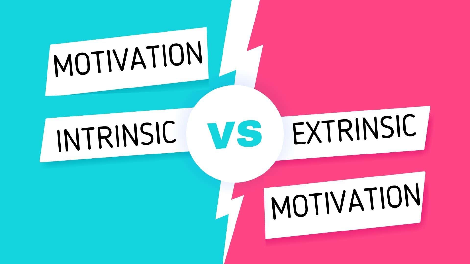 extrinsic vs intrinsic motivation child development