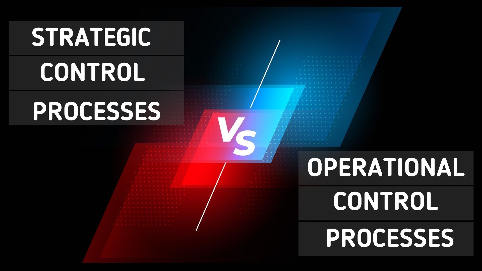 strategic and operational control processes