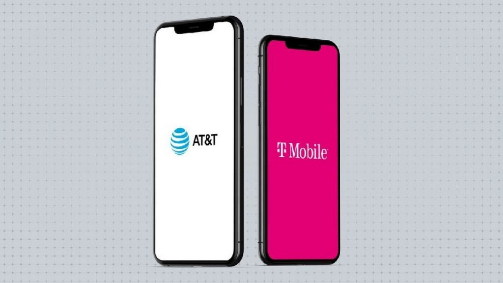 AT&T cellular and T-Mobile