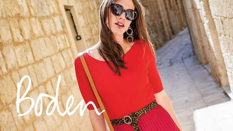 Boden top Sustainable clothing brands in The World