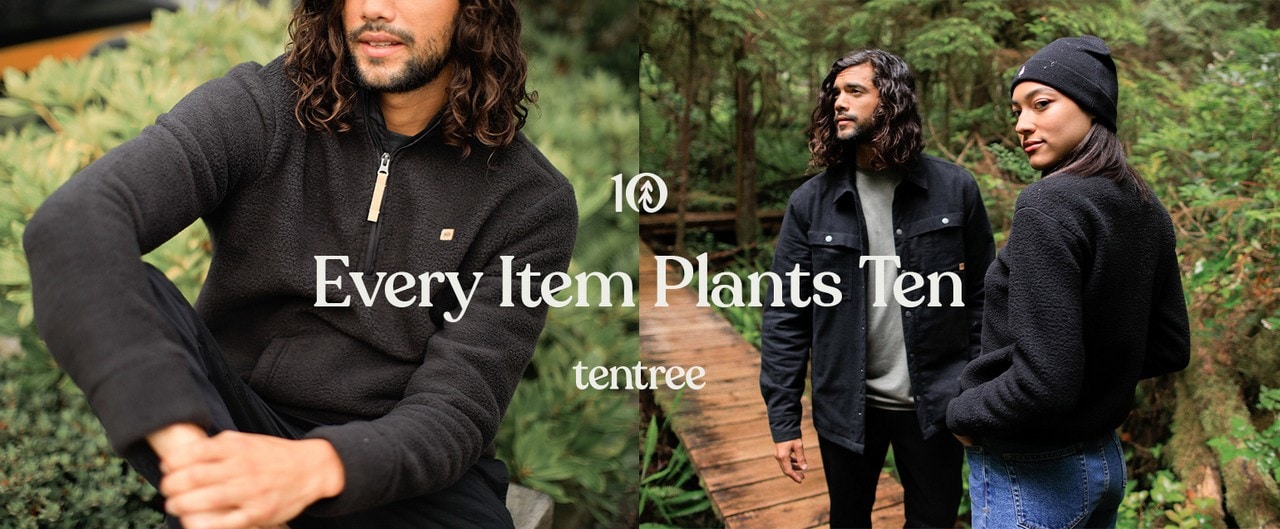 tentree top Sustainable clothing brands in The World