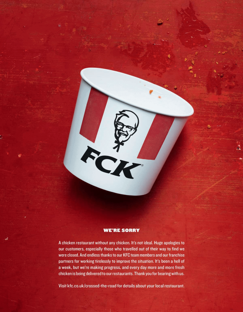 Examples of Apology Letter KFC