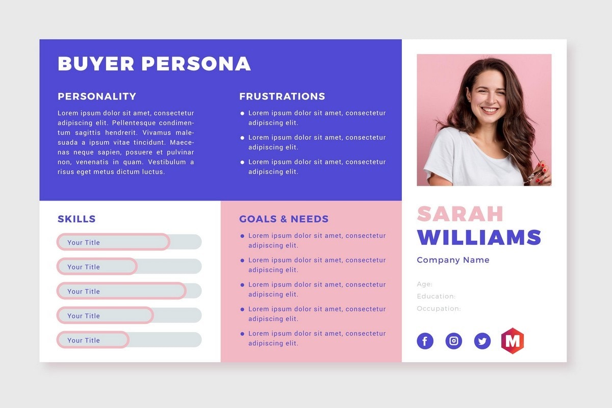 Steps for Creating a Free Buyer Persona Template