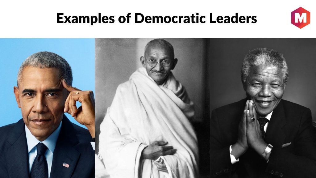Examples of Democratic Leaders