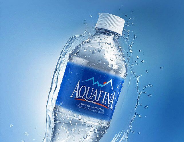 Bottled water brands - Pepsi Co. (Aquafina)