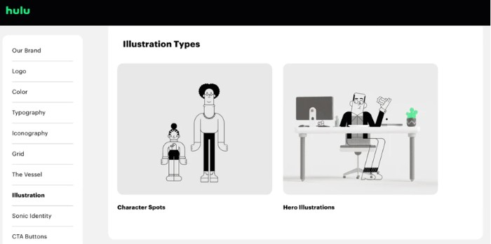 Brand Style Guide Examples - Hulu