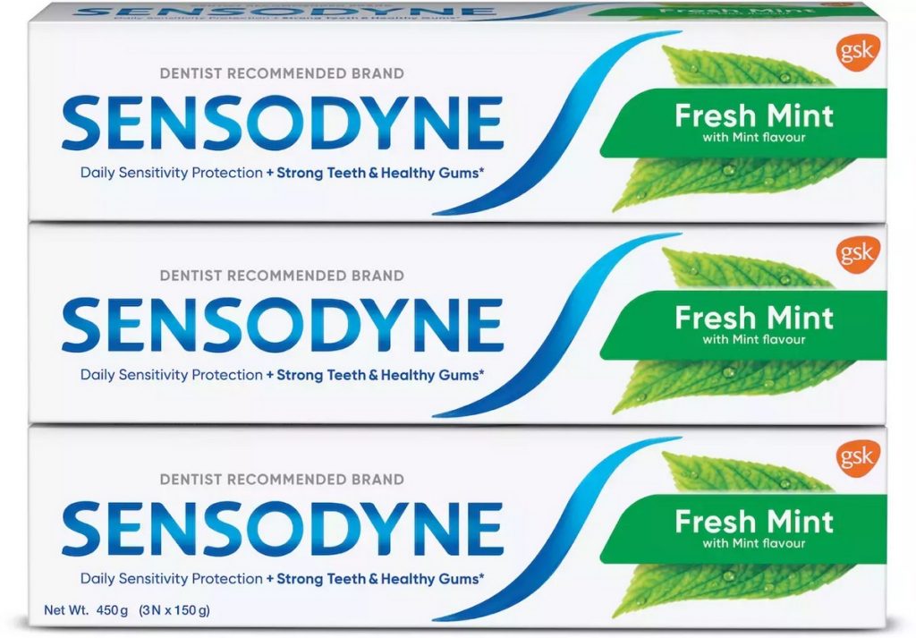 Sensodyne Toothpaste brands