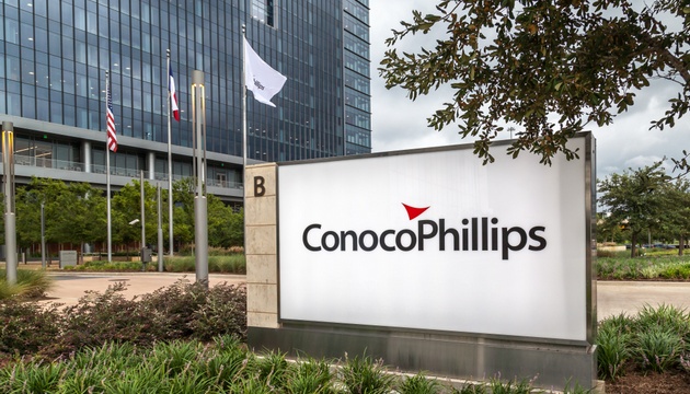 Houston,,Texas,,Usa,-,September,22,,2018:,Sign,Of,Conocophillips