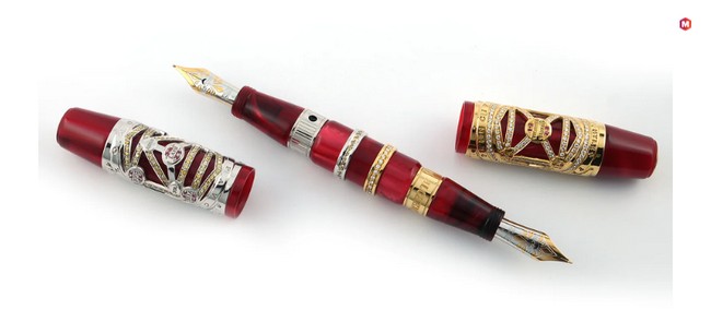 Alchemy HRH Fountain Pen by Visconti