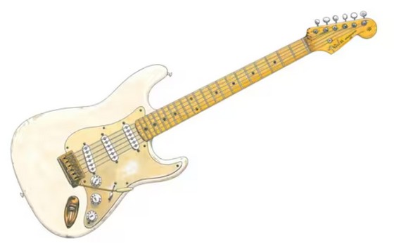 David Gilmour_s 1964 Fender Stratocaster