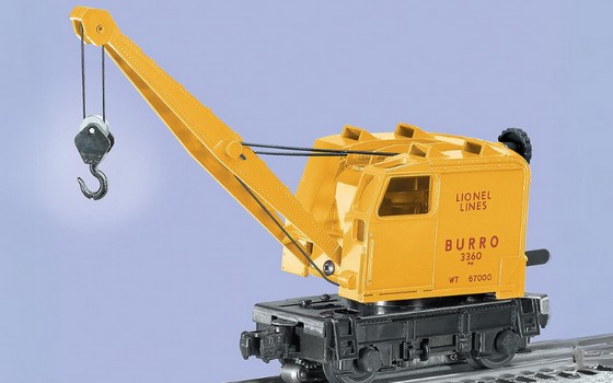 Lionel 3360 Burro Crane
