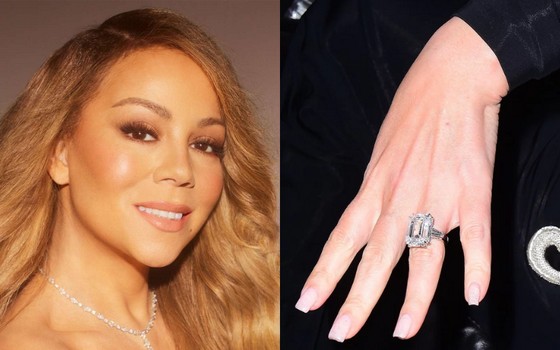 Mariah Carey Says Engagement Ring Is So Heavy She Can't Lift Her Arm - ABC  News