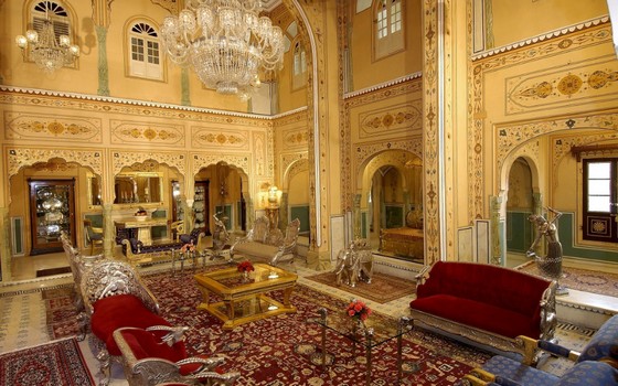 The Shahi Mahal Suite at Raj Palace, Jaipur, India