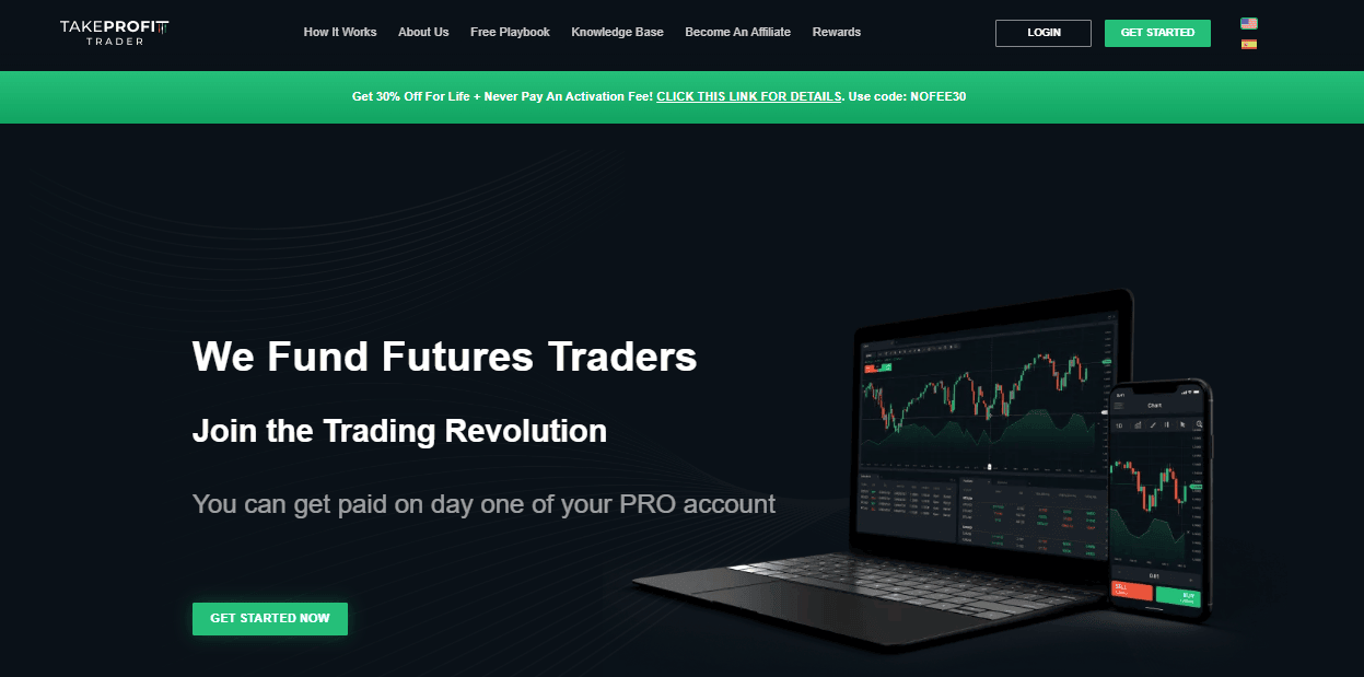 Take Profit Trader Futures Prop Firm for US Traders