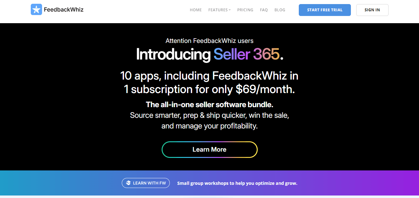 Feedbackwhiz Amazon Alerts