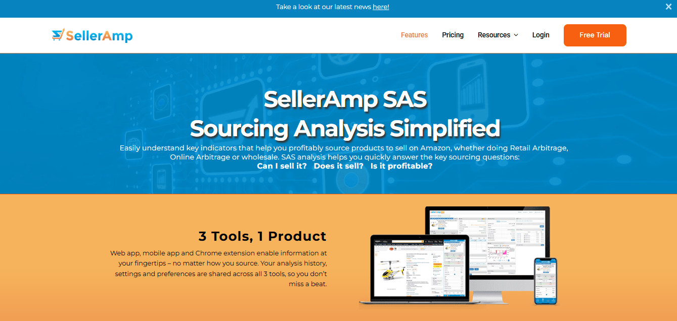 Selleramp Amazon Chrome Extension